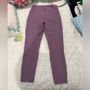 lululemon athletica Purple Wunder Under High-Rise Tight 25"